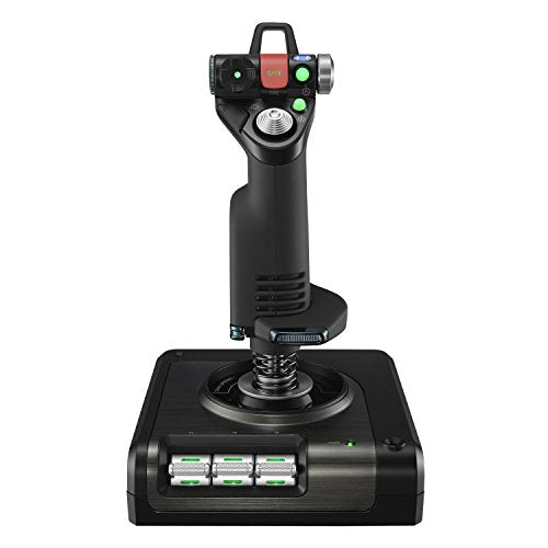 Logitech G Saitek X52 Pro 비행 제어 시스템 - 블랙/실버