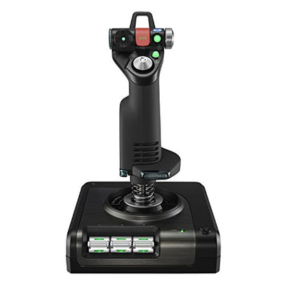 Logitech G Saitek X52 Pro 비행 제어 시스템 - 블랙/실버