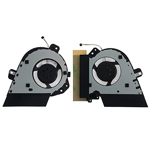 Replacement CPU GPU Cooling Fan for Asus ROG Zephyrus GU502DU GA502IU GA502IV 5V 0.5A 13NR03V0T02011 13NR0210T01111 13NR0210AM0901 DFS5K12304363C DFS5K12115491P