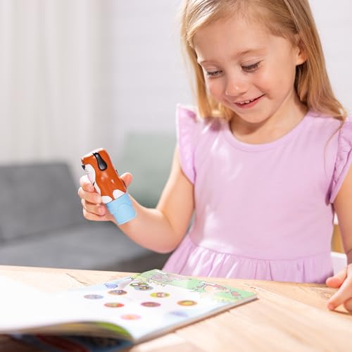 Melissa & Doug Sticker Wow!™ Dog Bundle: Sticker Stamper, 24-Page Activity Pad, 600 Total Stickers, Arts and Crafts Fidget Toy Collectible Character - style: Dog