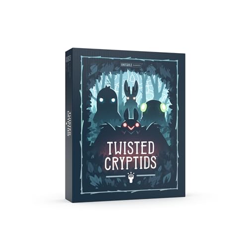 Unstable Games Twisted Cryptids Board Game - Strategy Card Game for Adults and Kids - Family Board Games for 2-4 Players, Ages 12 and Up - from the Creators of Unstable Unicorns and Here to Slay - color: Base Game