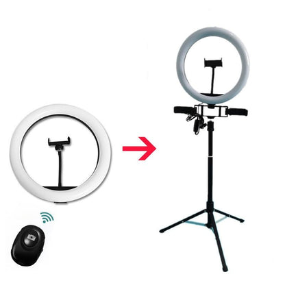 Live Broadcast Fill Light Mobile Phone Led Light Anchor Selfie Beauty Photography Tripod Beauty Light