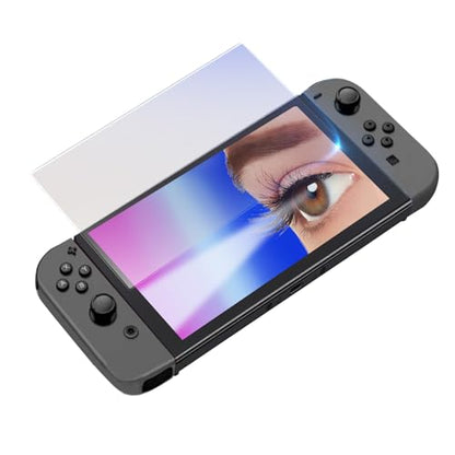 PERFECTSIGHT Anti Glare Matte Blue Light Tempered Glass Screen Protector compatible with Nintendo Switch 2 2025 Eye Protection Low Reflection Relieve Eye Fatigue 1 Pack - size: NS2 7.9 inch