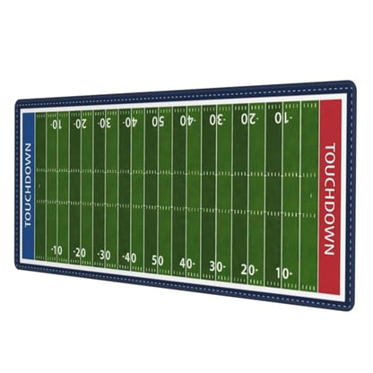 Football Field Gaming Mouse Pad, Extended Large Desk Mat (31.5 x 11.8 in), Non-Slip Rubber Base & Stitched Edges, Waterproof Mousepad for Office, Gaming, Work - color: 25