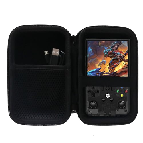 Hard Case Compatible with RG34XX/R36MAX Retro Handheld Game Console (black) - color: black