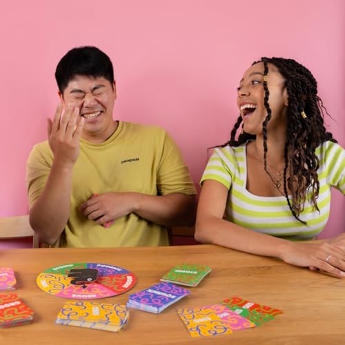 Party Crowd Mumbo Jumbo Party Game with Friends or Family Fun, Party Game for Kids or Adults Singing, Dancing, Acting Hilarious Board Games for Holidays, Funny Memory Stocking Stuffer, Camping Ages 8+