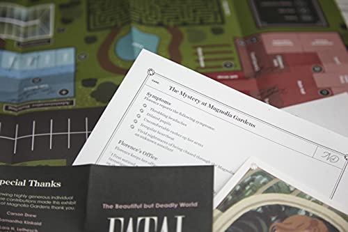 Hunt A Killer Nancy Drew - Mystery at Magnolia Gardens, Immersive Murder Mystery Game, Examine Evidence, Eliminate Suspects, Catch the Culprit, For Aspiring Detectives, Game Night, AMZ Exclusive