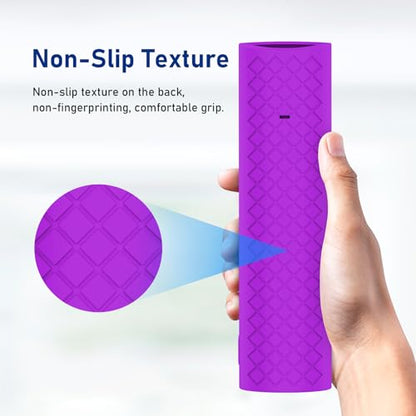 Purple Silicone Case for U8 TV Remote, U7G U9G Series 4K ULED Skin - color: Purple