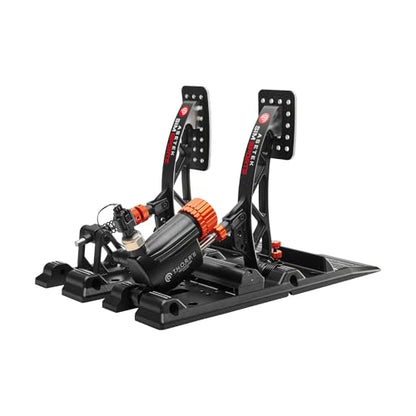ASETEK SimSports Hydraulic Invicta S-Series T.H.O.R.P. II Sim Racing Pedals | Premium Pedals for Sim Racing | Adjustable and Customizable Pedal Arms for a Perfect Fit in Your Setup | PC Compatible - size: Invicta S-Series