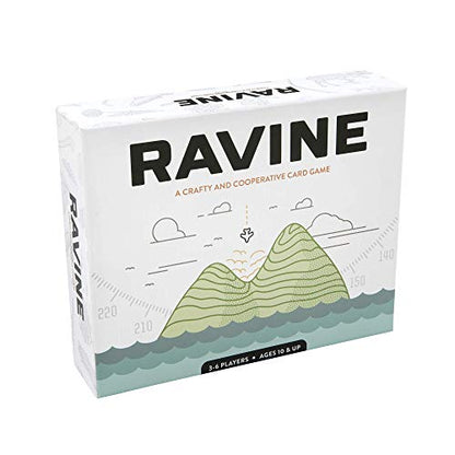 Stellar Factory Ravine: A Crafty and Cooperative Card Game | 193 casino-quality cards plus screen-printed wood tokens; 45-90 min playtime; great for families & experienced groups.
