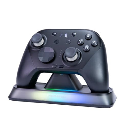 MOBAPAD Chitu2 HD Switch 2 Wireless Controller, TMR Glide Joysticks [ZERO Drift], Charging Dock, HD Rumble, NFC, Turbo, Programming, Mechanical Buttons - Gamepad for Nintendo Switch/Switch 2 - color: Black