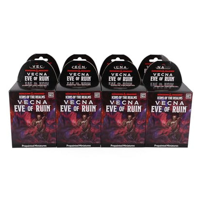 WizKids D&D Icons of the Realms: Vecna: Eve of Ruin - 8 ct. Booster Brick (Set 32) - style: Vecna: Eve of Ruin - 8 ct. Booster Brick