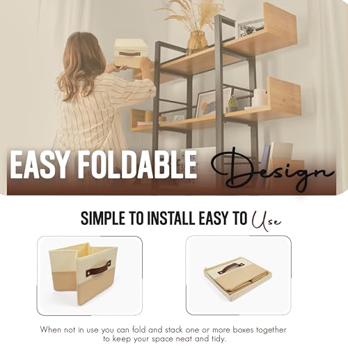 Greeting Card Organizer Box with 15 Dividers - Storage Box | Holds 150+ and collapses flat when not in use, large greeting card holder and keepsake container for birthday, Christmas - style: Box with Dividers