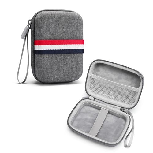 Decours Shockproof Storage Box for TRIMUI BRICK TG3040 Handheld Game Console Hard Bags Scratchproof Travel Carry Case Game Console Accessory Case - color: pure black