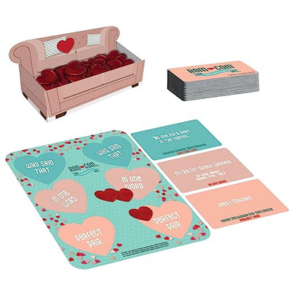 ROM Com Team Trivia Game by University Games, Perfect for Date Nights Girls Nights and Party Game Night, for Ages 12 and Up and 4 or More Players