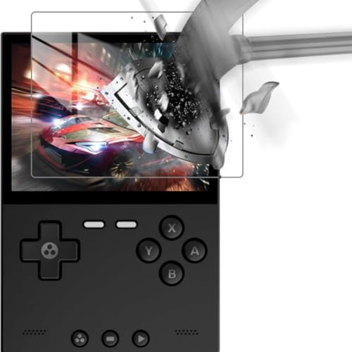 Screen Protector for TRIMUI BRICK PRO, 9H Hardness Tempered Glass Film with HD Clarity, Anti-Scratch Guard for Handheld Game Console 2-Pack Accessories