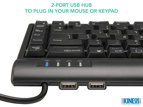 KINESIS Freestyle2 Ergonomic Keyboard w/ VIP3 Lifters for Mac (9" Separation) - style: Mac Layout