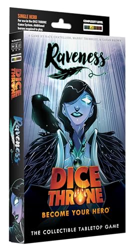 Dice Throne Box Game - Strategic Dice & Card Battler (Raveness) - style: Raveness