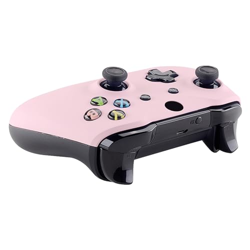 eXtremeRate Replacement Front Housing Shell for Xbox One S/X Controller, Cherry Blossoms Pink Custom Kit Faceplate Cover Case for Xbox Wireless Controller (Model 1708) - Controller NOT Included - color: Cherry Blossoms Pink