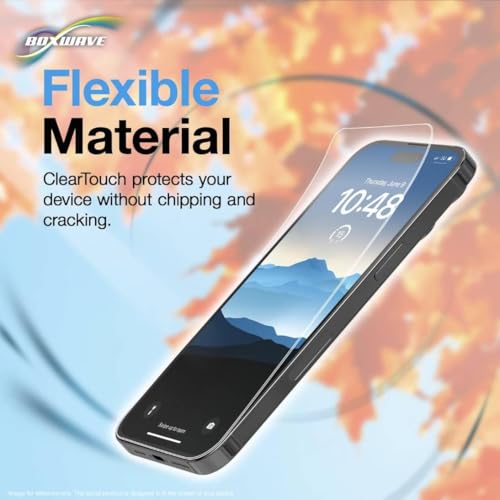 BoxWave Screen Protector Compatible with My Arcade Pac-Man Micro Player Pro - ClearTouch Crystal ToughShield 9H (2-Pack), Clear 9H Tough Flexible Film Screen Protector