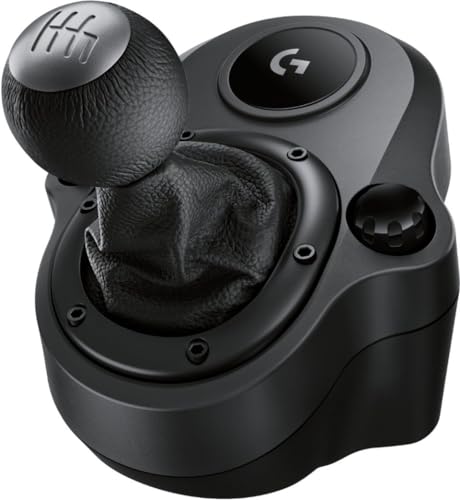 Logitech G Gaming Driving Force Shifter for G29 and G920 Driving Wheels for PS4, Xbox One, and PC (Renewed)