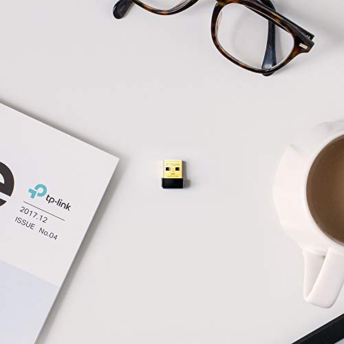TP-Link Nano AC600 USB WiFi Adapter(Archer T2U Nano)- 2.4G/5G Dual Band Wireless Network Transceiver for PC Desktop, Travel Size, Supports Windows (11,10, 8.1, 8, 7, XP/Mac OS X 10.9-10.14) - style: AC600 WiFi