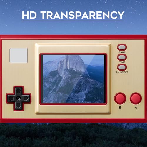 Orzero (4 Pack) Tempered Glass Screen Protector Compatible for GAME & Watch The Legend of Zelda/Super Mario Bros, Protector De Pantalla 9 Hardness High Definition Anti-Scratch Bubble Free - size: GAME & Watch The Legend of Zelda/Super Mario Bros