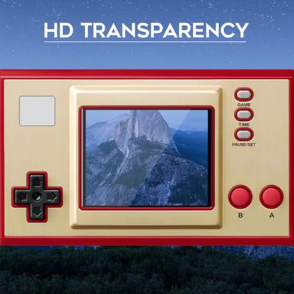 Orzero (4 Pack) Tempered Glass Screen Protector Compatible for GAME & Watch The Legend of Zelda/Super Mario Bros, Protector De Pantalla 9 Hardness High Definition Anti-Scratch Bubble Free - size: GAME & Watch The Legend of Zelda/Super Mario Bros