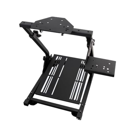 Adjustable Foldable Racing Wheel Stand for Enhanced Stability in Driving Simulation,