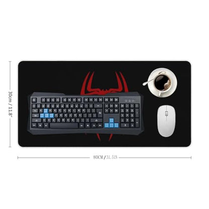 Gaming Mouse Pad, Spider Black Pattern Mouse Pad Large Extended Computer Mouse Mat Keyboard Full Desk Mousepad for Gaming, Office, Home 11.8x31.5Inch - color: style-14, size: 11.8 x31.5-Inch