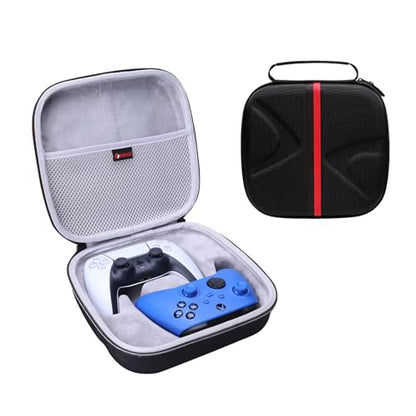 XANAD 2-in-1 Controller Case for Xbox/Playstation/Nintendo Switch/PowerA/ELISWEEN/GameSir/Diswoe/TIANHOO Wireless Controller - Hard Travel Protective Carrying Storage Bag - color: Grey 2-in-1