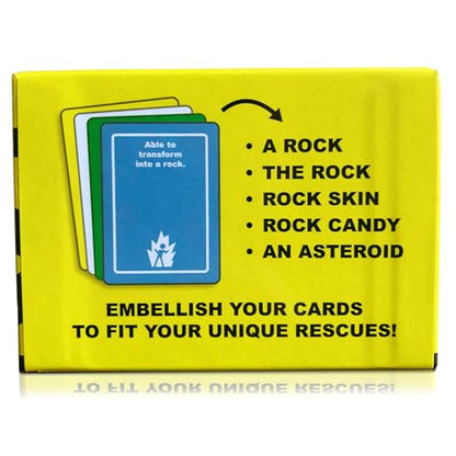 ORIGAMI WHALE Danger The Game: The Card Game of Bizarre Dangers and Rescues - Family & Adult Game Night - Easy to Learn - Party Games - Family Board Games - 3+ Players