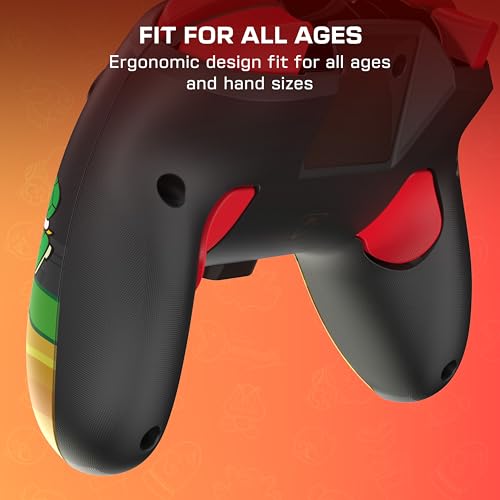 Turtle Beach Rematch Wired Controller Goomba Stomp Nintendo Switch 2 | Nintendo Switch 2, Lite, OLED, Hall-Effect Thumbsticks, 2 Mappable Buttons, Glows-in-the-Dark, C-Button, Goomba Stomp - color: Goomba