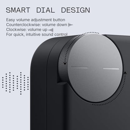 CMF Buds Pro 2 Wireless Earbuds with Smart Dial, 50dB Hybrid Noise Cancelling Earbuds Wireless Bluetooth 5.3, 11mm Bass with LDAC, 6 Hi-Res Audio Mics, 43H Playtime, Fast Charging Case, Dark Grey - color: Dark Grey
