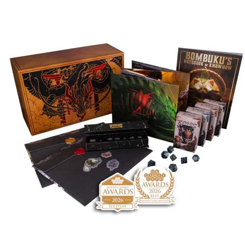 Loot Tavern: Ryoko's Guide Deluxe Accessory Box, DND 5e TTRPG Kit | GM screen, cards, tokens and campaign tools, D&D 5e compatible companion kit
