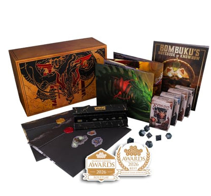 Loot Tavern: Ryoko's Guide Deluxe Accessory Box, DND 5e TTRPG Kit | GM screen, cards, tokens and campaign tools, D&D 5e compatible companion kit