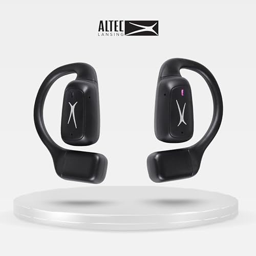 Altec Lansing Sport Nano Open Wearable Ear Buds, Wireless Earbuds with Hi-Fi Sound, Auto Pairing, 20H Battery Life, Bluetooth Ear Buds for Sport & Everyday Use