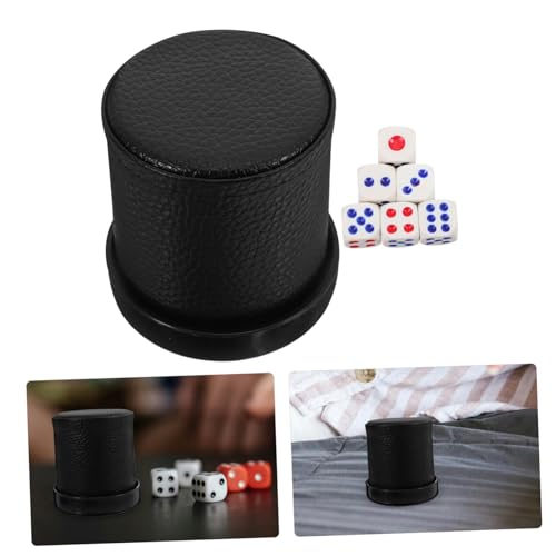 ORFOFE 1 Set Dice Cup for Ktv Bar Dice Storage Cup Smooth Surface Game Holder