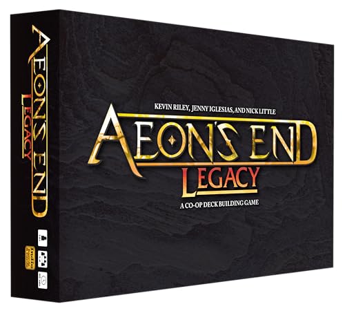 Aeon's End: Legacy - The First Legacy Deck-Building Game - Multi-Session Adventure - Cooperative Deck Builder - 45–90 Min Playing Time – for 1-4 Players Ages 14+ - by Indie Boards & Cards