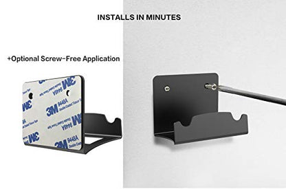 New Wall Mount for PS4 Controller,Compatible with PS5 Controller,Screw-Free Application（1 Piece）