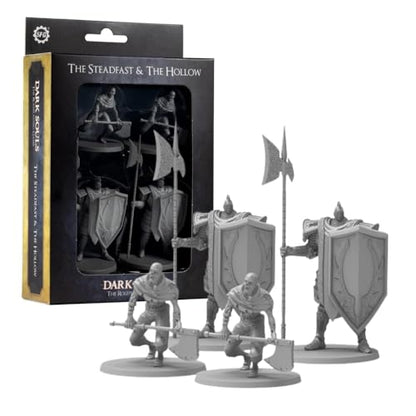 Steamforged Games: Dark Souls The Roleplaying Game Miniatures Bundle (Alonne Knights, Captains & Warriors, Protector of The Asylum, Dread Knights of Renown, and The Steadfast & The Hollow - 13 Items)