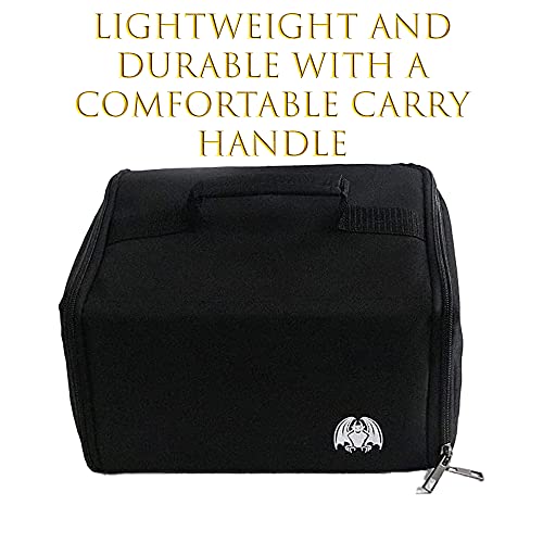 Miniature Storage Case - 80 Foam Slot Miniature Carrying Box - Figurine Storage with Handle - Figure Army Cases - Hobby Model Minis (4 Tray)