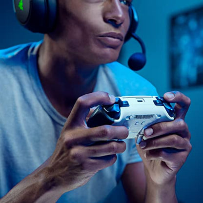 Razer Wolverine V2 Pro Wireless Gaming Controller for PlayStation 5 / PS5 PC: HyperSpeed Wireless - Mecha-Tactile Action Buttons - 8-Way Microswitch D-Pad - 6 Remappable Buttons - Chroma RGB - White - color: White