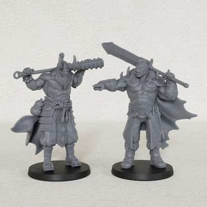 28mm Tabletop RPG Game Minis Figurine Berserker DND Miniature AS1025 | 1:56 scale fantasy Rpg Figure; high-detail tabletop unpainted miniatures for ttrpg and miniature game custom painting.