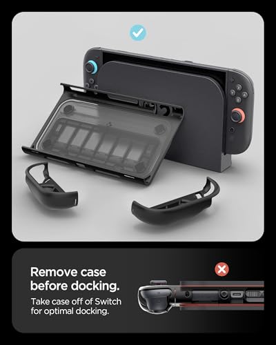 Spigen Snap Switch for Nintendo Swsitch 2 Case (2025) | Detachable Magnetic Game Card Storage, Any-Angle Kickstand, Detachable Joy-Con, PC+TPU Dual Layer, Ergonomic Grip
