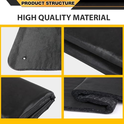 CNNELL Under Hood Insulation Pad 1/2 Inch Thick Compatible with Buick Regal 1981-1987 - style: 1981-1987 Buick Regal