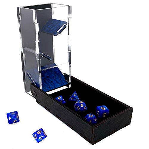 C4Labs Colour Lux Drawbridge Dice Tower - Symphony Blue - color: Blue