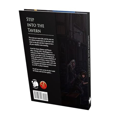 Nord Games: Ultimate NPCs: Skulduggery - Hardcover RPG Supplement Book, Full-World Character Collection, Roleplaying Game, 5e D&D Compatible, 323 Pgs - style: Skulduggery