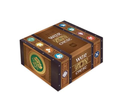 AEG War Chest | Manage Army & Battlefield | Bag-Building Medieval Board Game | Abstract Chess Strategy | Easy to Learn | 2 or 4 Players | Ages 14+ | 2-4 Players, Ages 14+, 30 Mins, Recruit Bolster Maneuver