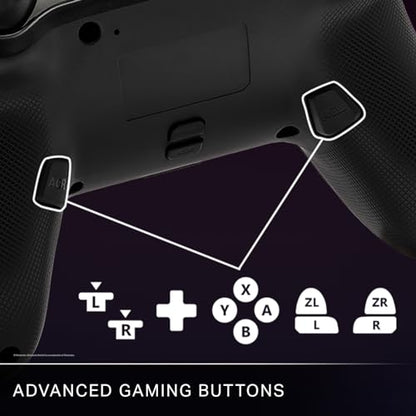 PowerA Enhanced Wireless Nintendo Switch and Switch 2 Controller with Lumectra, gaming controller, Officially licensed - style: Multi-Zone RGB Lighting
